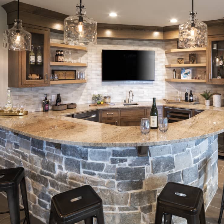 granite bar