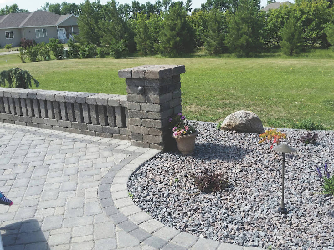 stone landscaping
